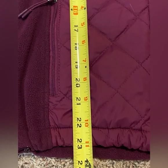 New Balance Quilted Jacket Women's Activewear Full Zip Hooded Size Small S - Picture 5 of 5